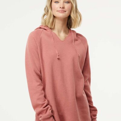 Women’s Lightweight California Wave Wash Hooded Sweatshirt Thumbnail