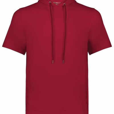 Holloway 222605 Eco Revive™ Youth Ventura Soft Knit Short Sleeve Hoodie Thumbnail