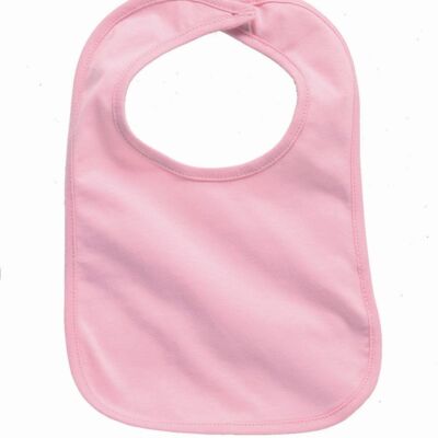 Infant Premium Jersey Baby Bib for DTG, DTF Transfers or Custom Screen Printing Thumbnail