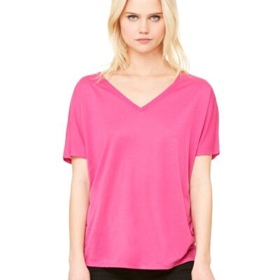 8815 Women's Slouchy V-neck Tee Thumbnail