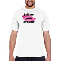 TT11 - 100% Polyester Moisture Wicking UV40+ Unisex Performance T-Shirt Thumbnail
